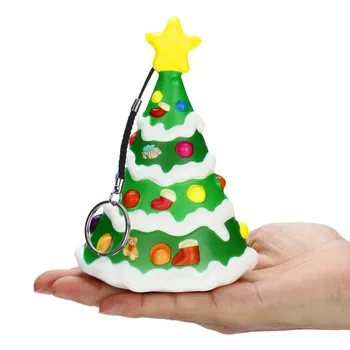 Fidget rotaļlietas Squishies Kawaii Ziemassvētku Eglīte Lēni Pieaug Krējuma Aromātisks Stress Atvieglojums, Rotaļlietas, игрушки ventilācijas rotaļlietas Antistresa Stresa