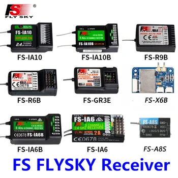 FlySky FS-R6B FS-GR3E FS-IA10B IA6B X6B FS-A8S uztvērējs receptoru para i6 i10 CT6B T6 TH9x transmisor de Kontroles remoto partes