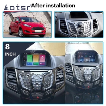 Ford Fiesta MK7 2013-2016 Android 10.0 4G+64G Auto DVD Atskaņotājs, GPS Navigācija, Auto Radio, Atskaņotāju, Auto Video Multimedia Galvas Vienības