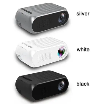 Full HD 1080P Kabatas Video Projektoru LED Projektors Mājas Kinozālei, Āra Projektoru Filmas, Spēles, Dāvanas Bērniem