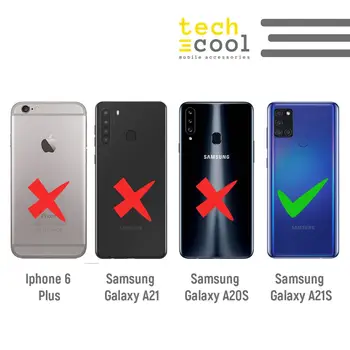 FunnyTech®Silikona Case for Samsung Galaxy A21s l mūzikas grupas BTS fona vers.1