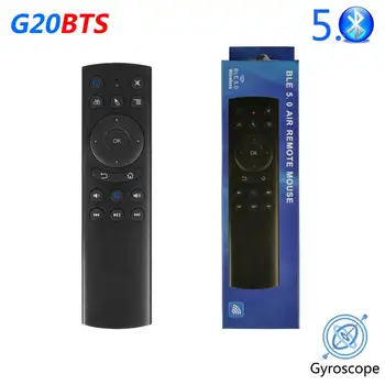 G20BTS Bluetooth Bezvadu Gaisa Peli, Žiroskops, Smart Tālvadības pults, lai Xiaomi Smart TV Mibox Uguns Stick Android TV Box vs G20S