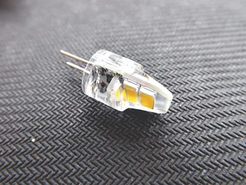 G4 LED Lampas 6V Adatas Mazās Lampas Gaismas g4 Led silikagela Spuldzes 10pcs