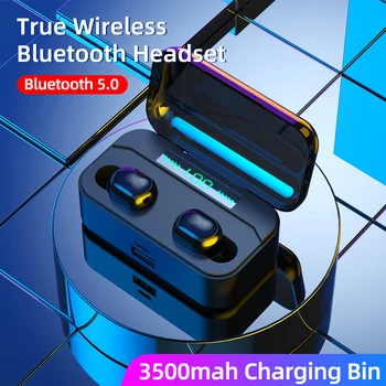 G6S TWS Bluetooth Bezvadu Austiņas 8D Stereo Sporta Bezvadu Ūdensizturīgs Austiņas Mini Bluetooth Austiņas ar 3500mAh Jauda