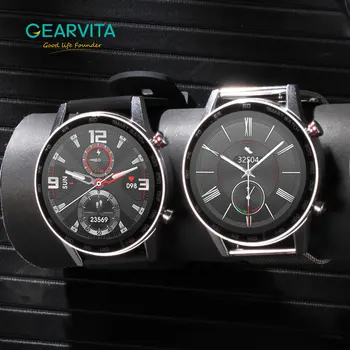 GEARVITA DT95 Smart Skatīties IP68 Ūdensnecaurlaidīga Bluetooth Zvanu 360*360 EKG Siltuma Likme 1.3 collu TFT Miega Monitors VS L16 L13 Smartwatch