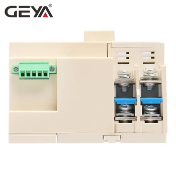 GEYA on-Grid Saules Enerģijas Automatic Transfer Switch Din Sliedes 2P 3P 4P 63A 100.A AC220V ATS PV Sistēmas Enerģijas, lai Pilsētas Jauda