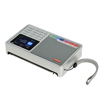 GTMEDIA D2 2,4 collu Bluetooth Akumulatora Barošanu DAB FM Portable Radio Vairāku Joslu LCD Displejs, Stereo, Atbalsta Micro TF Kartes