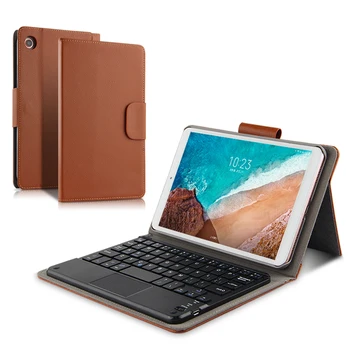 Gadījumā Xiaomi Mi Pad 4 MiPad4 Bezvadu Bluetooth klaviatūru seguma PU Ādas mi pad4 Mipad 4 Tabletes peli 8 collu gadījumā