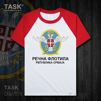 Gaisa Spēku Serbija serbu Serbu SRB gadījuma svīteri t krekls jauns Tops ar Īsām piedurknēm krekls valsts Armijas Taktiskā Militārā 01