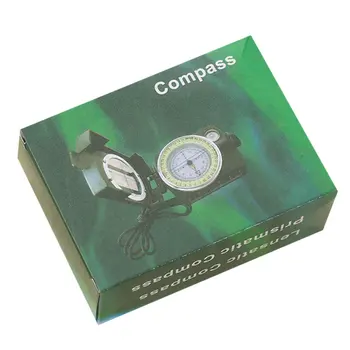 Gaismas Kompass Metāla Augstas Precizitātes Kompass K4580 Magnētisko Ūdensizturīgs Rokas Profesionālās Kompass Medību Kempings