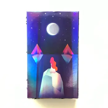 Galda Spēles Tarot Kartes Mystic Pirmdiena Hologrāfiskā Zīlēšana Pieaugušajiem Playing Card