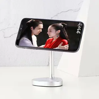 Galda Tālrunis/Tablete Turētājs Magnētisko 360 Grādu Rotācijas Mobilo Telefonu Turētājs Stāvēt iPhone X 8 7 6plus Samsung S9 iPad Planšetdatoru