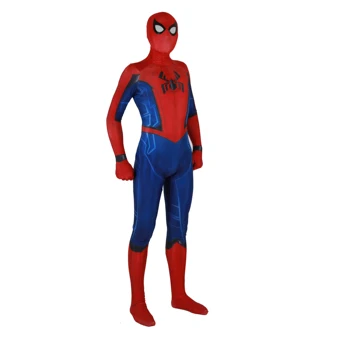 Galvenais Pārsteidzošs Peter Parker Cosplay Kostīmu 3D iespiesti Spandex Likra Zenzai Jumpsuit disfraz Halloween Kostīms Pieaugušajiem/Bērniem