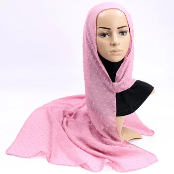 Gatavs Valkāt Musulmaņu hijab Dubultā Cilpa hijab Bārkstīm Šifona Sieviešu instand hijab šalli ir viegli valkāt lakatu Arābu headwraps