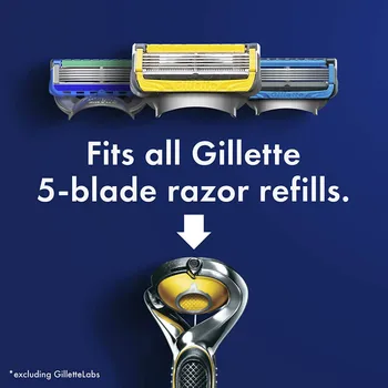 Gillette Fusion Proshield Flexball Vīriešu Skuvekļu Asmenīšu Mašīna Skūšanās Asmeņu Kasetes, Replacebale Asmeņi ar Perforētu
