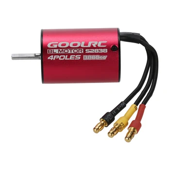GoolRC S2838 3800KV Sensorless Brushless Motors par 1/18 1/16 RC Auto