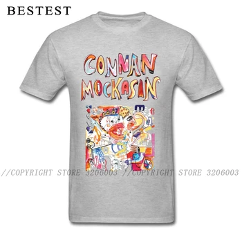 Grafiti Mākslas T-krekls Vīriešiem 2019 Jaunu Tshirt Connan Mockasin Burtu T Krekls jaunzēlandes Mūziķis Hip Hop Topi, t-veida Kokvilnas Streetwear