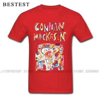 Grafiti Mākslas T-krekls Vīriešiem 2019 Jaunu Tshirt Connan Mockasin Burtu T Krekls jaunzēlandes Mūziķis Hip Hop Topi, t-veida Kokvilnas Streetwear