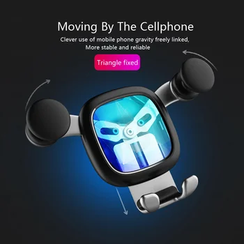 Gravitācijas Auto Turētāju Par Phone Auto Nav Magnētisko Mobilā Tālruņa Turētājs Šūnu Stāvēt Atbalsta iPhone 11 Samsung S10 Huawei Xiaomi