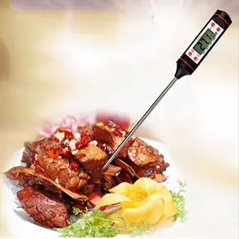 Grila Virtuves Termometrs ar Temperatūras Rīki LCD Ciparu Gatavošanas Zondes Pārtikas Gaļas Termometrs WFEU Zondes Pārtikas BBQ Termometrs