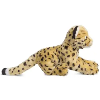 Gudrs Gepards Leopard Simulācijas Dzīvnieku Spilgti Stuff Plīša Rotaļlietas Lelle Bērniem Ziemassvētku Dāvanu 35cm