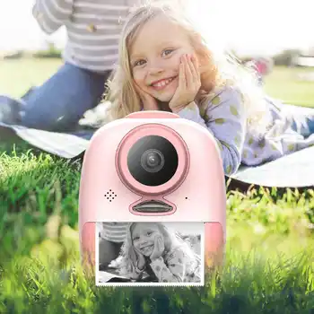 Gudrs Kamera, Printeri, HD Ciparu Tūlītēju Siltuma Printeri, Fotokameras Bērniem Rotaļlietas Āra Fotogrāfija Aksesuārus, Bērnu Dzimšanas dienas Dāvanu #R45