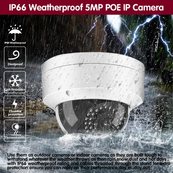 H. 265+ 16CH 4K 8MP POE VRR Komplekts CCTV Kameras Sistēma AI Ultra HD 5MP Āra Ūdensizturīgs Drošības IP Kameras Video Novērošanas Komplekts