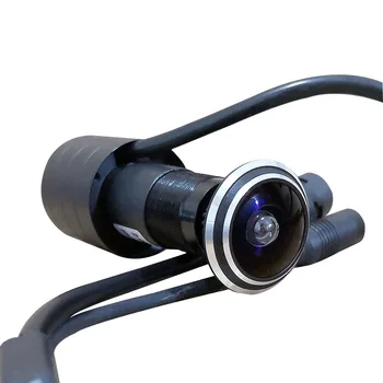 H. 265 Platleņķa Skatu 1080P FishEye Peephole Durvju IP Kameras Durvis Acs caurumu Onvif IP Tīkla Kameras