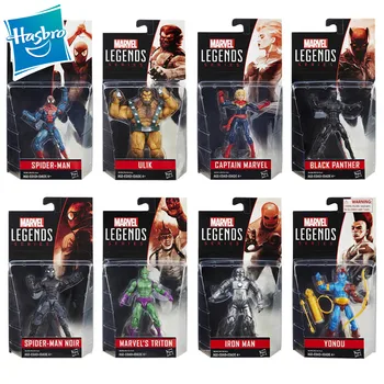 HASBRO Brīnums Avengers Leģendas uz visiem Laikiem Supervaronis MK1 Ironman Zirnekļcilvēka Yondu Captain America Rīcības Fingure Kolekciju Modelis Rotaļlietas