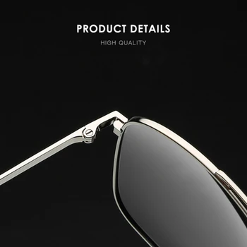 HBK Klasiskās Vīriešu Polarizētās Saulesbrilles Laukumā Naktīs Vīriešu Polaroid Brilles Izmēģinājuma Saule Toņos Sievietēm UV400 Aizsardzība