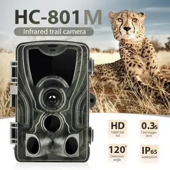 HC-801M 2G Taka Kamera Medību Kameras 16MP 1080P SMS Savvaļas Infrasarkano Nakts Redzamības Kameras MMS Foto Lamatas Uzraudzības Cams