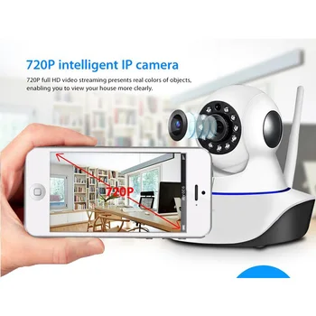 HD 2.0 MP Bezvadu IP Kameras 360° Panorāmas Drošības CCTV Wifi Kameru Smart Home P2P Divas Veids, Talk Mobile Remote View Baby Monitor