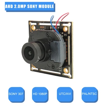 HD 4in1 AHD Modulis NVP2441+ IMX307 2MP CCTV Drošības Kameras PCB kuģa 1080P PCB Board +OSD Kabelis+IRC (UTC) +M12 OBJEKTĪVS