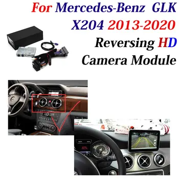 HD Aizmugures Skats no Priekšas Backup Kameru Mercedes-Benz GLK X204 no 2013. līdz 2020. gadam Automašīnas DVR Kamera Sākotnējo Ekrānu Uzlabot Dekoderi Aksesuāri
