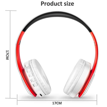 HIFI Stereo Austiņas Bluetooth Austiņas Mūzikas Austiņām Mic Mobilo Xiaomi Telefonu Samsung Tablet