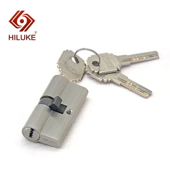HILUKE misiņa durvju drošu bloķēšanas cilindru Eiropā stander 63mm augstas bloķēšanas core drošu atslēgu mājas, koka guļamistabas durvīm
