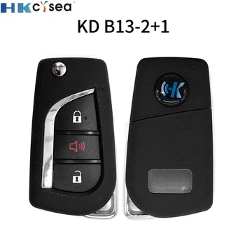 HKCYSEA 2/10/20pcs/daudz B13 B13-2+1 Universālā KD Tālvadības KEYDIY KD-X2 KD900 Mini KD Auto Taustiņu Tālvadības uzņemt Vairāk nekā 2000 Modeļus