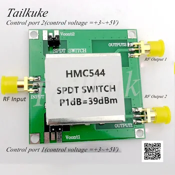 HMC544A RF Switch Module Zemu Izmaksu Slēdzis SPDT Augstu Ieejas +39 DBm 3-5V Kontrole