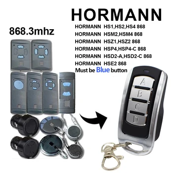 HORMANN 868 MHz garāžas durvju vadības pults Hormann HSM2, HSM4 868 garāžas durvju nazis komandu vārtiem kontrolēt JAUNU 2021