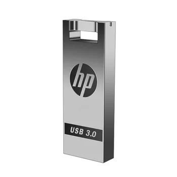 HP Flash Diska 32gb usb 3.0 64gb 16gb 128gb Pendrive pasūtījuma DIY DJ Mūzikas Cute mini Key usb Stick Metāla USB Flash Drive Dropship
