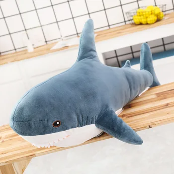 Haizivs Plīša Rotaļlietu, Mīksto Pildījumu Speelgoed Dzīvnieku Lasījumā Spilvens Dzimšanas Dienas Dāvanas Spilvenu Lelle Dāvanu Bērniem