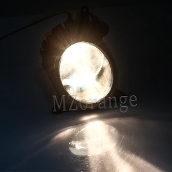 Halogēna Miglas lukturis Par Mitsubish Lancer Lancer-ex 08-13 LED foglights Režģi, priekšējo Lukturu lēcas, Miglas Lukturi Vadu Siksnu Maiņa Komplekts