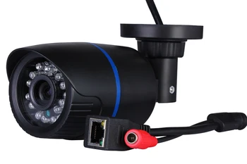 Hamrolte IP Kameras Hi3516E Full HD 1080P Bullet Āra Kameras ONVIF Nightvision Kustības detektors RSTP XMeye Mākonis CCTV Kameras