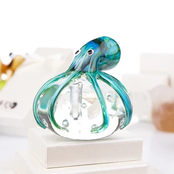 H&D 16 Stilu Stikla Dzīvnieku Figūriņas Miniatūras Prese Handblown Mūsdienu Dzīvnieku Dāvanas Draugiem Home Decoration Accessories