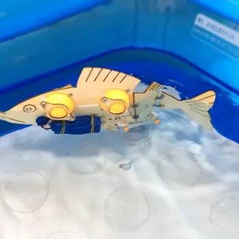 Happyxuan Bionics Rotaļlietas DIY Elektriskās, Mehāniskās Zivis Skolas Zinātne Eksperiments Projektus Bērnu Izglītības CILMES Komplekts Zēniem Dāvanu