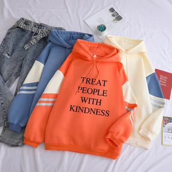 Harija Stili Ārstētu Cilvēkus Ar Laipnību pelēkā vārna, Par Sieviešu Vai Vīriešu HARIJA STILI TĒMU pelēkā vārna Gadījuma Harajuku Streetwear Kapuci