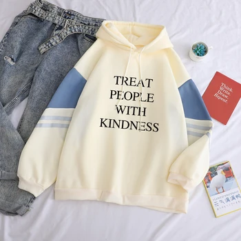 Harija Stili Ārstētu Cilvēkus Ar Laipnību pelēkā vārna, Par Sieviešu Vai Vīriešu HARIJA STILI TĒMU pelēkā vārna Gadījuma Harajuku Streetwear Kapuci