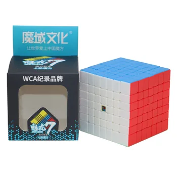 HelloCube MofangJiaoshi MoYu MF7 Magic Cube Meilong 7x7x7 Cube Burvju 7x7 Ātrums Puzzle Cubo Izglītības Rotaļlietas, Bērnu Spēles