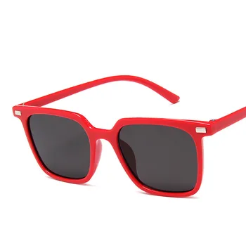 Higodoy Modes Unisex Plastmasas Saulesbrilles Sieviešu Vintage Luksusa Zīmolu Vīriešu Saules Brilles Black Red