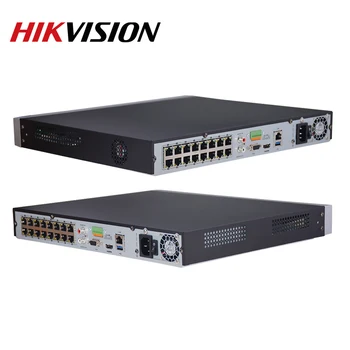 Hikvision POE VRR DS-7616NI-I2/16P 16CH H. 265 12 mp izšķirtspēja POE VRR par IP Kameru Atbalsts, Divu ceļu Audio HIK-PIEVIENOJIET